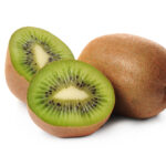 Kiwi on a white background